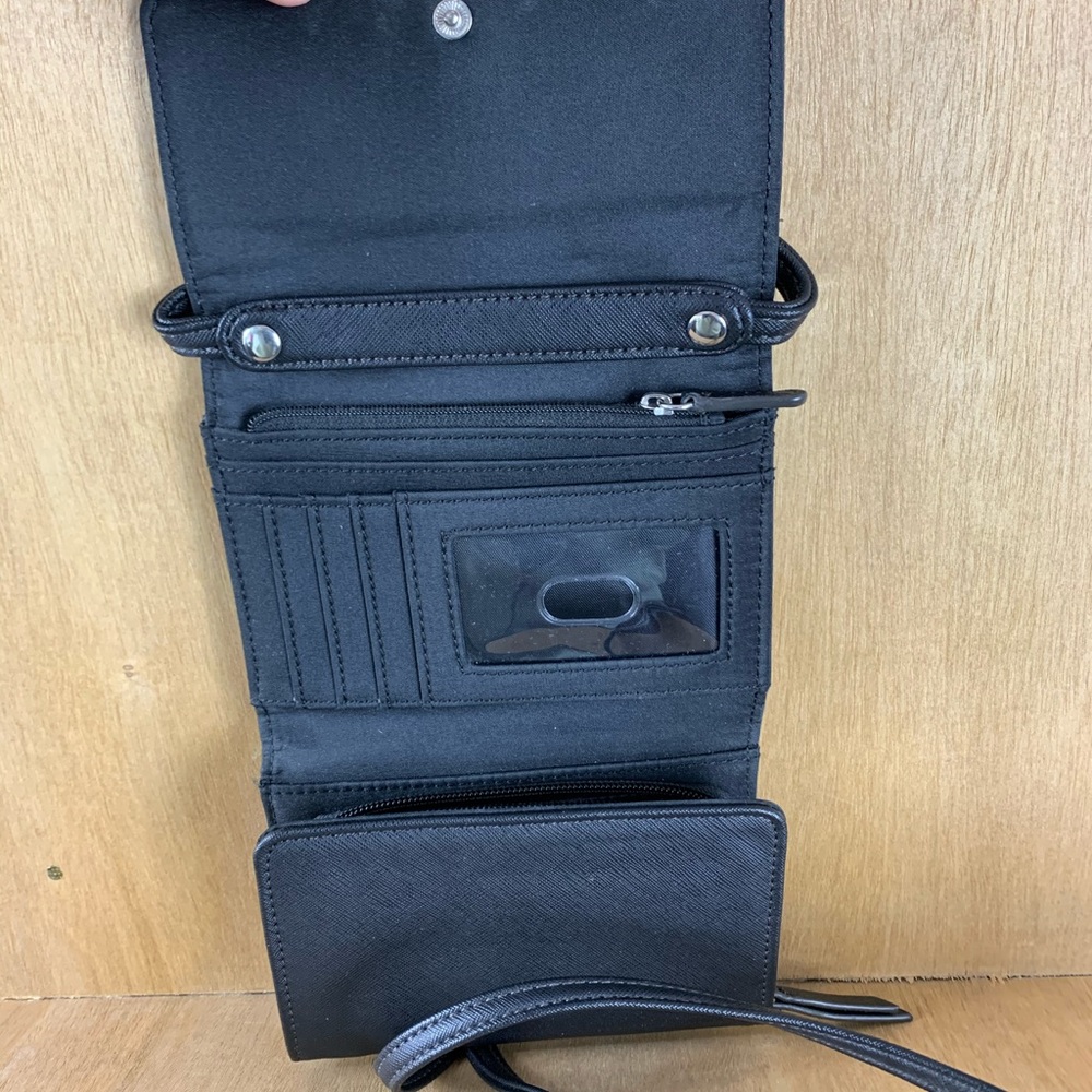 Liz Claiborne Small Black CrossBody - Picture 3 of 5